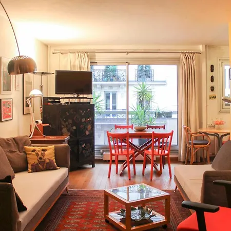 Apartment Quiet Nest With Garden View Paris